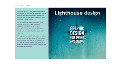 Desktop Screenshot of lighthousedesign.co.uk
